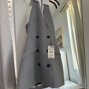 Zara Gray Mini Dress